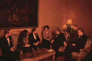 Incontro e successivo pranzo in onore del Primo Ministro del Canada, Sua Eccellenza Pierre Elliott Trudeau