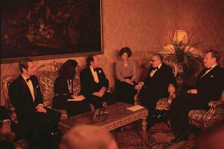 Incontro e successivo pranzo in onore del Primo Ministro del Canada, Sua Eccellenza Pierre Elliott Trudeau