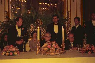 Incontro e successivo pranzo in onore del Primo Ministro del Canada, Sua Eccellenza Pierre Elliott Trudeau