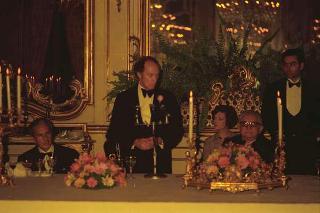 Incontro e successivo pranzo in onore del Primo Ministro del Canada, Sua Eccellenza Pierre Elliott Trudeau