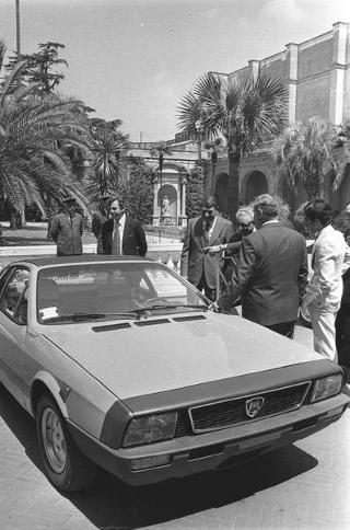 Presentazione della nuova autovettura "Lancia Beta HPE"