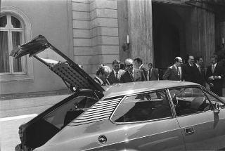 Presentazione della nuova autovettura "Lancia Beta HPE"