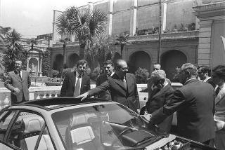 Presentazione della nuova autovettura "Lancia Beta HPE"