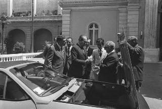 Presentazione della nuova autovettura "Lancia Beta HPE"