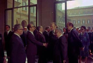 Visita ufficiale in Italia del Presidente degli Stati Uniti Gerald Ford e della signora Ford