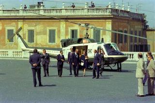 Visita ufficiale in Italia del Presidente degli Stati Uniti Gerald Ford e della signora Ford