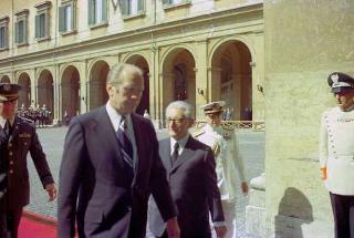 Visita ufficiale in Italia del Presidente degli Stati Uniti Gerald Ford e della signora Ford