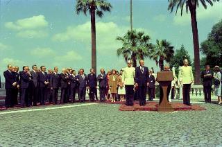 Visita ufficiale in Italia del Presidente degli Stati Uniti Gerald Ford e della signora Ford