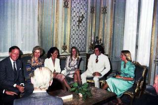Incontro con il professor Denton Cooley, cardiochirurgo statunitense e famiglia