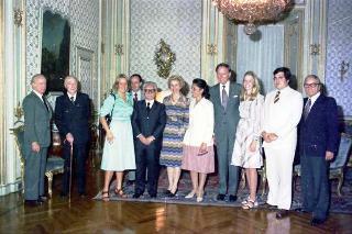 Incontro con il professor Denton Cooley, cardiochirurgo statunitense e famiglia