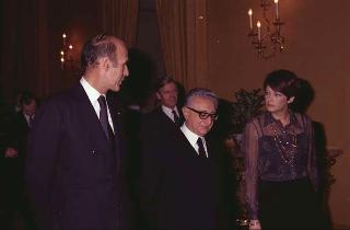 Visita in Italia del Presidente della Repubblica Francese Valery Giscard-d'Estaing