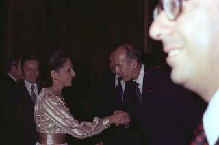 Visita in Italia del Presidente della Repubblica Francese Valery Giscard-d'Estaing
