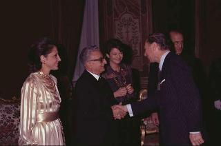 Visita in Italia del Presidente della Repubblica Francese Valery Giscard-d'Estaing