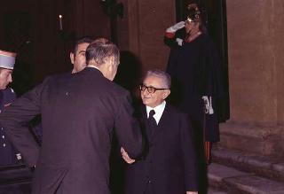 Visita in Italia del Presidente della Repubblica Francese Valery Giscard-d'Estaing