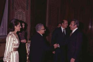 Visita in Italia del Presidente della Repubblica Francese Valery Giscard-d'Estaing