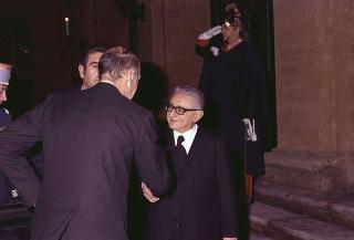 Visita in Italia del Presidente della Repubblica Francese Valery Giscard-d'Estaing
