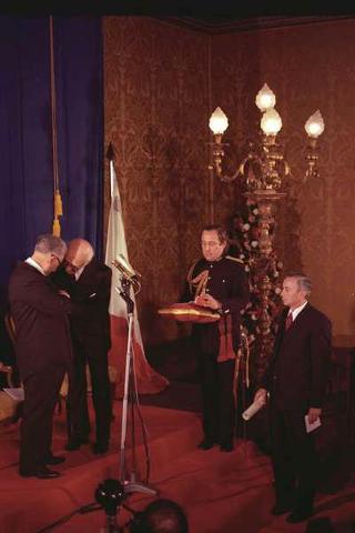 Visita di Stato del Presidente della Repubblica Giovanni Leone e della Signora Vittoria Leone a Malta