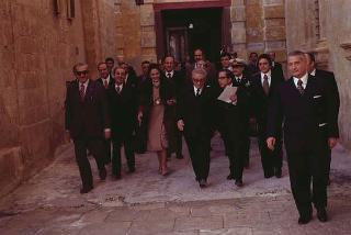 Visita di Stato del Presidente della Repubblica Giovanni Leone e della Signora Vittoria Leone a Malta