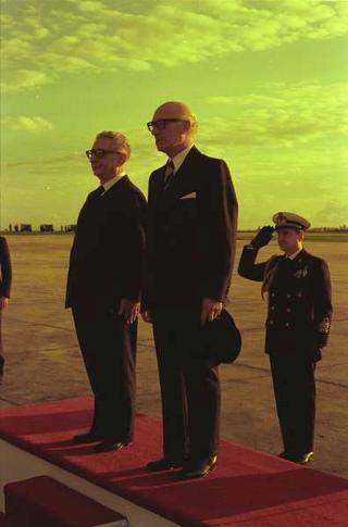 Visita di Stato del Presidente della Repubblica Giovanni Leone e della Signora Vittoria Leone a Malta