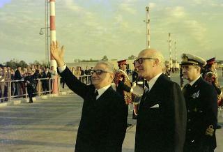 Visita di Stato del Presidente della Repubblica Giovanni Leone e della Signora Vittoria Leone a Malta