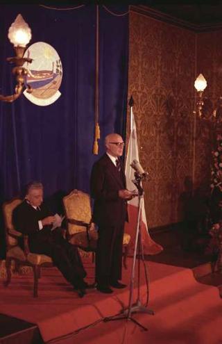 Visita di Stato del Presidente della Repubblica Giovanni Leone e della Signora Vittoria Leone a Malta