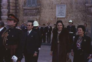 Visita di Stato del Presidente della Repubblica Giovanni Leone e della Signora Vittoria Leone a Malta
