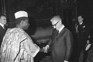 Nyaudi Sebou Napo, nuovo ambasciatore del Togo: presentazione lettere credenziali