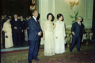 Visita di Stato del Presidente della Repubblica Araba d'Egitto e della Signora El Sadat (5 - 8 aprile 1976)