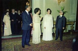 Visita di Stato del Presidente della Repubblica Araba d'Egitto e della Signora El Sadat (5 - 8 aprile 1976)
