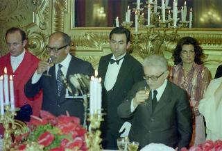 Visita di Stato del Presidente della Repubblica Araba d'Egitto e della Signora El Sadat (5 - 8 aprile 1976)