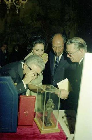 Visita di Stato del Presidente della Repubblica Araba d'Egitto e della Signora El Sadat (5 - 8 aprile 1976)