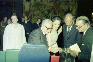 Visita di Stato del Presidente della Repubblica Araba d'Egitto e della Signora El Sadat (5 - 8 aprile 1976)