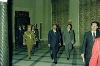 Visita di Stato del Presidente della Repubblica Araba d'Egitto e della Signora El Sadat (5 - 8 aprile 1976)