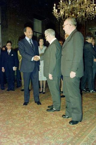 Visita di Stato del Presidente della Repubblica Araba d'Egitto e della Signora El Sadat (5 - 8 aprile 1976)