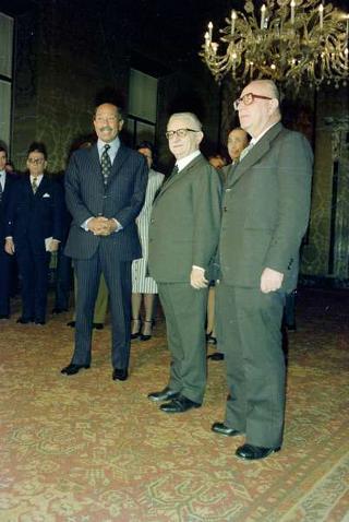 Visita di Stato del Presidente della Repubblica Araba d'Egitto e della Signora El Sadat (5 - 8 aprile 1976)