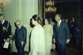 Visita di Stato del Presidente della Repubblica Araba d'Egitto e della Signora El Sadat (5 - 8 aprile 1976)