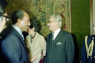 Visita di Stato del Presidente della Repubblica Araba d'Egitto e della Signora El Sadat (5 - 8 aprile 1976)