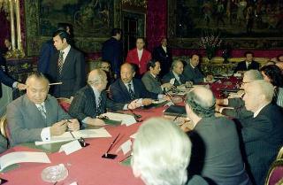 Visita di Stato del Presidente della Repubblica Araba d'Egitto e della Signora El Sadat (5 - 8 aprile 1976)
