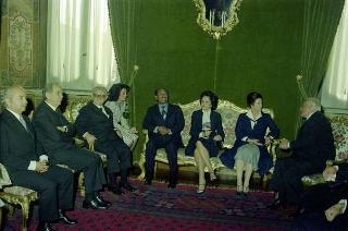 Visita di Stato del Presidente della Repubblica Araba d'Egitto e della Signora El Sadat (5 - 8 aprile 1976)