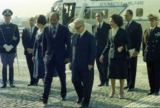 Visita di Stato del Presidente della Repubblica Araba d'Egitto e della Signora El Sadat (5 - 8 aprile 1976)