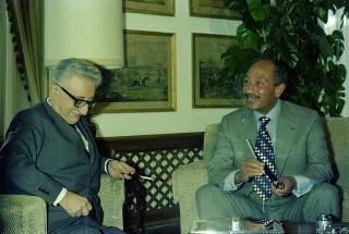 Visita di Stato del Presidente della Repubblica Araba d'Egitto e della Signora El Sadat (5 - 8 aprile 1976)