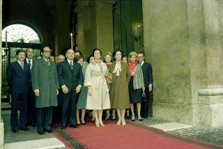 Visita di Stato del Presidente della Repubblica Araba d'Egitto e della Signora El Sadat (5 - 8 aprile 1976)
