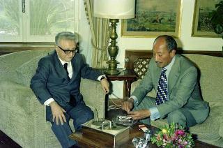 Visita di Stato del Presidente della Repubblica Araba d'Egitto e della Signora El Sadat (5 - 8 aprile 1976)