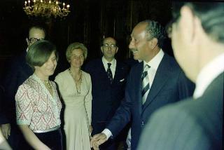 Visita di Stato del Presidente della Repubblica Araba d'Egitto e della Signora El Sadat (5 - 8 aprile 1976)
