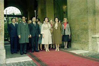 Visita di Stato del Presidente della Repubblica Araba d'Egitto e della Signora El Sadat (5 - 8 aprile 1976)