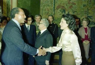 Visita di Stato del Presidente della Repubblica Araba d'Egitto e della Signora El Sadat (5 - 8 aprile 1976)