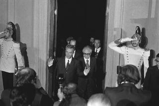Consultazioni dopo le dimissioni del V Governo Moro