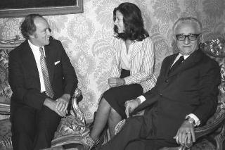Incontro del Presidente della Repubblica Giovanni Leone e della Signora Vittoria Leone con il Primo Ministro del Canada Pierre Elliot Trudeau e la Signora Trudeau