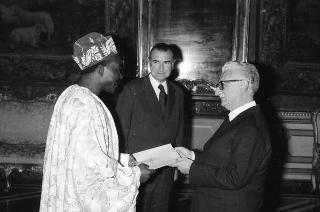 Yaya Mede-Moussa, nuovo ambasciatore del Benin: presentazione lettere credenziali
