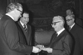 Carlos Robles Piquer, nuovo ambasciatore di Spagna: presentazione lettere credenziali